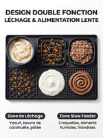 Tapis de Léchage 5-en-1 Silicone | ZenFeed Pro