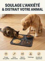 Tapis de Léchage 5-en-1 Silicone | ZenFeed Pro